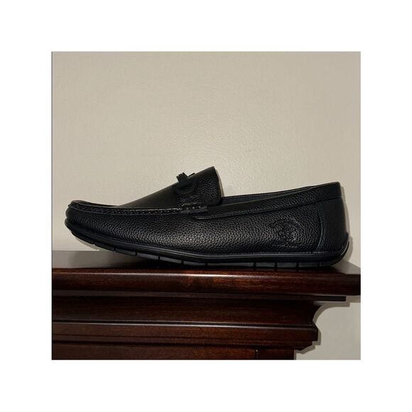 Beverly Hills PC 12 Black BRUNSWICK Faux Leather Loafers Driver Moccasins main image 6